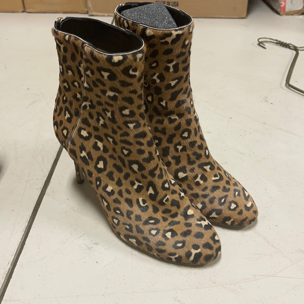 Jimmy Choo Leopard Bootie Heels!